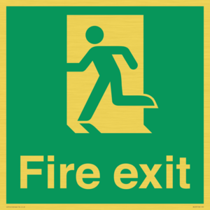 Final fire exit